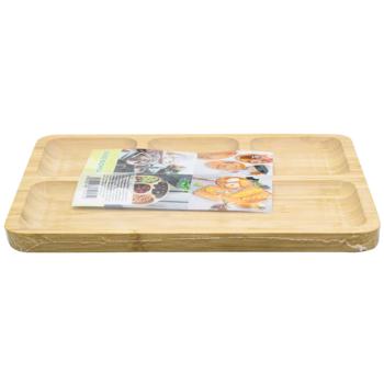 Wooden Combination Plate BP4035 - buy, prices for COSMOS - photo 1