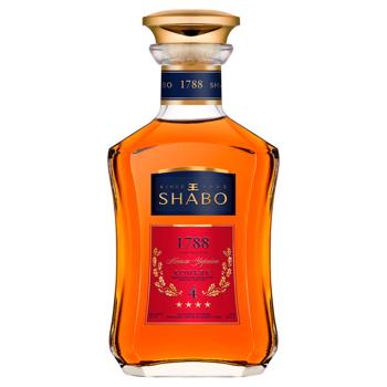 Коньяк Shabo 1788 V.O. 4 роки 40% 0,375л - купити, ціни на Ідеал - фото 1