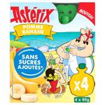 Asterix Apple and Banana Purée 90g x 4pcs