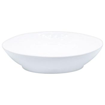 Khvylya White Plate 21.5cm - buy, prices for - photo 4