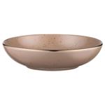 Ardesto Emilia Brown Soup Plate 20cm