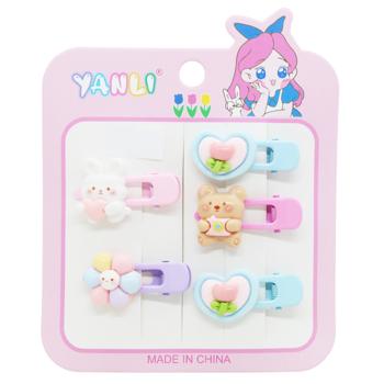 Hair Clips 5pcs 3727-31