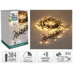 Koopman Electric Garland-Cluster 384 LED 7.9m Warm White