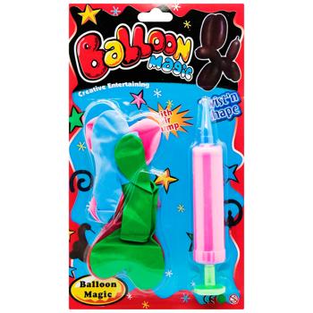 Zed Hearts Balloons with Pump 12" in Assortment - buy, prices for EKO Market - photo 5