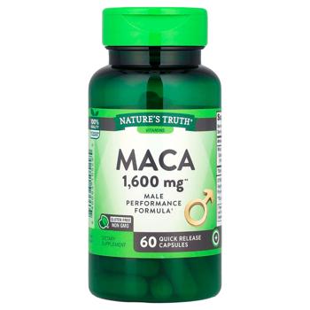 Мака Nature's Truth быстрого высвобождения 1600мг 60 капсул - купить, цены на Biotus - фото 1
