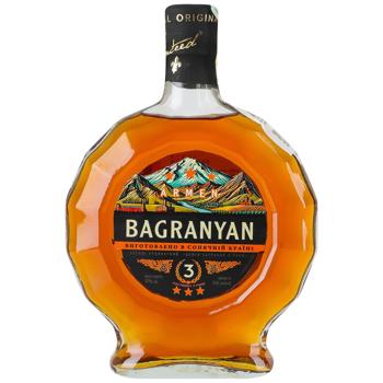 Armen Bagranyan Brandy 3 Years 37% 0.25l - buy, prices for Epicentr FOOD - photo 1