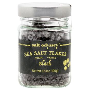 Salt Odyssey Black Sea Salt from Messolonghi 100g - buy, prices for WINETIME - photo 1