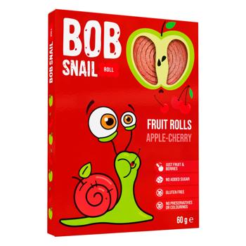 Конфеты Bob Snail натуральные яблочно-вишневые 60г - купить, цены на Biotus - фото 1