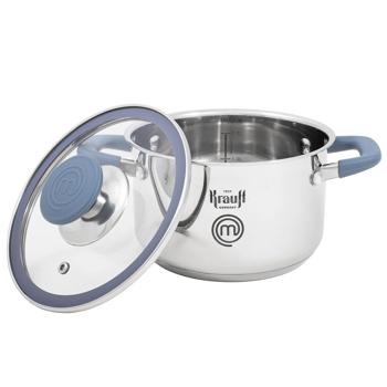 Krauff Pan with Glass Lid 4.7l 22cm - buy, prices for Za Raz - photo 3