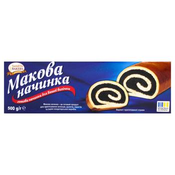 Начинка макова SantaVita Bakers 500г - купити, ціни на ULTRAMARKET - фото 3