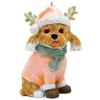 Bona Di Dog in Sweater and Hat Decorative Pendant 8x5x10.5cm - buy, prices for WINETIME - photo 2