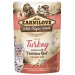 Carnilove Wet Food with Turkey and Valerian for Adult Cats 85g