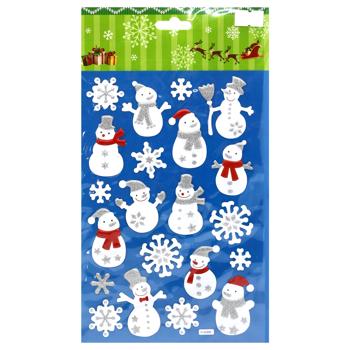 Angel Gifts Christmas Window Stickers in Assortment - buy, prices for MegaMarket - photo 2