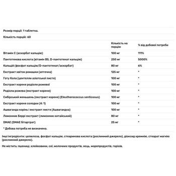 Jarrow Formulas Adrenal Optimizer Support for Healthy Adrenal Function 120 tablets - buy, prices for - photo 3