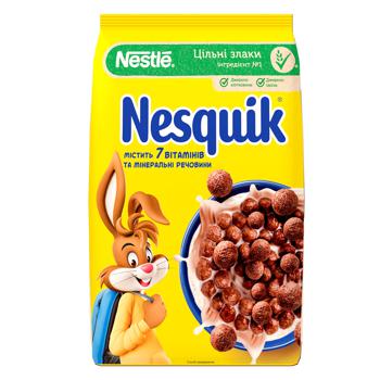 Завтрак сухой NESTLÉ® NESQUIK® с витаминами и минеральными веществами 375г - купить, цены на Auchan - фото 1