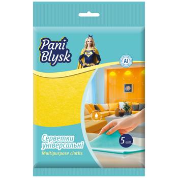 Серветки Pani Blysk універсальні 5шт
