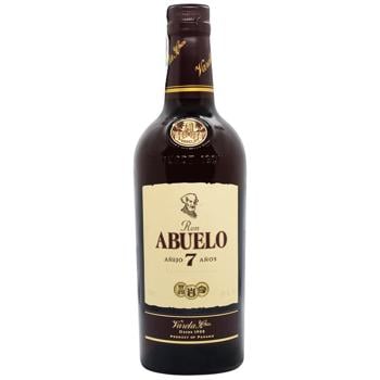 Ром Ron Abuelo 7 років 40% 0,7л - купити, ціни на WINETIME - фото 1