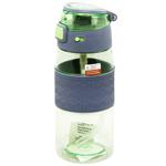 Пляшечка для води Kite зелено-сіра 600мл