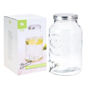 Excellent Houseware Beverage Dispenser with Faucet 5.5l - buy, prices for METRO - photo 2