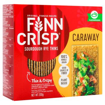 Finn Crisp With Cumin Rye Crispbread 200g - buy, prices for COSMOS - photo 1