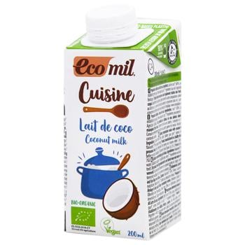 Eco Mil Organic Coconut Cream 200ml