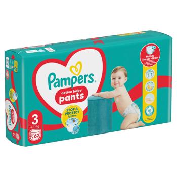 Pampers Midi Diapers-Panties 3 6-11kg 62pcs - buy, prices for ULTRAMARKET - photo 3