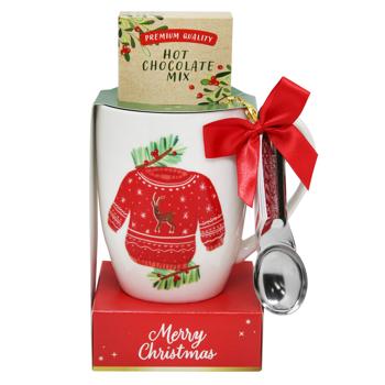 Becky's Cup with Spoon and Hot Chocolate Christmas Set 20g - buy, prices for - photo 4