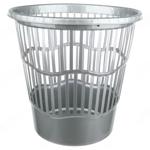 Al-Plastik Grey Waste Basket 12l