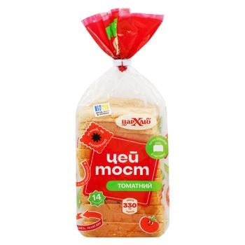 Tsar Khlib This Toast Tomato Flavour Sliced Bread 330g - buy, prices for ULTRAMARKET - photo 1