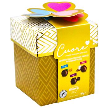 Цукерки Witors Cuore Luxury шоколадні асорті 165г - купити, ціни на METRO - фото 3