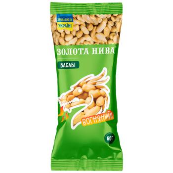 Арахіс Золота Нива зі смаком васабі 60г