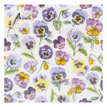 Ambiente Pansy All Over FSC Mix Napkins 33x33cm