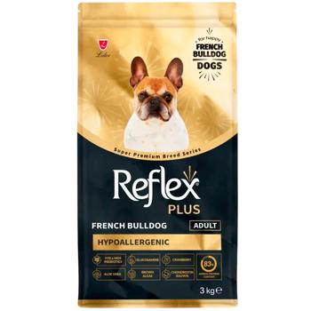 Корм сухой Reflex Plus French Bulldog Adult с курицей для собак породы английский бульдог 3кг - купить, цены на MasterZoo - фото 2