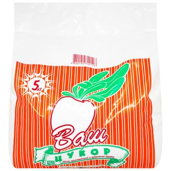 Цукор Ваш Цукор білий кристалічний 5кг - купити, ціни на КОСМОС - фото 1