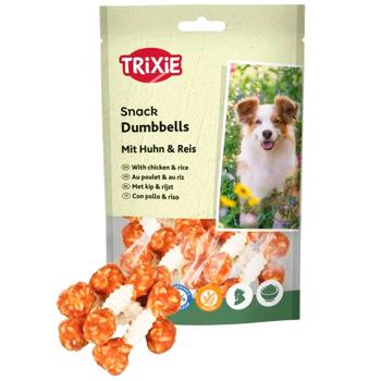 Лакомство для собак Trixie Denta Fun Гантель для чистки зубов 100г - купить, цены на MasterZoo - фото 2