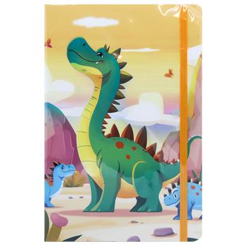 Блокнот на гумці Malevaro Dragon А5 80 аркушів - купити, ціни на - фото 5