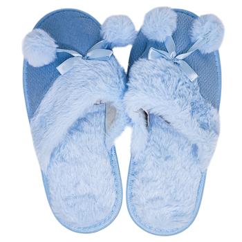 Тапочки домашние женские Greenwich с бантом р.36-41 в ассортименте - купить, цены на - фото 3