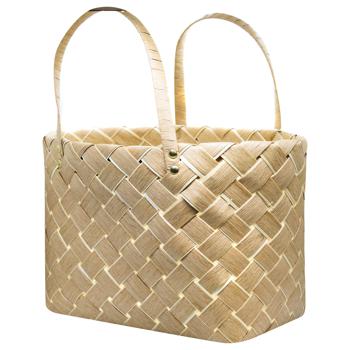 Rectangular Natural Basket-Handbag GF2309 №2 - buy, prices for Za Raz - photo 3