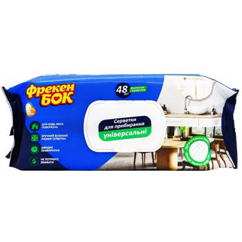 Салфетки хозяйственные влажные Фрекен БОК универсальные  48шт - купить, цены на КОСМОС - фото 2