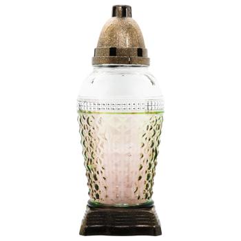 Color Vase Glass Icon Lamp with Paraffin Filler - buy, prices for EKO Market - photo 5