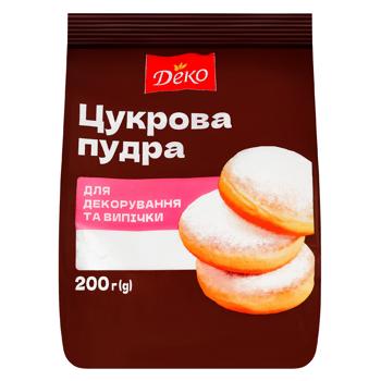 Пудра цукрова Деко 200г