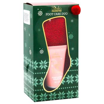 Набір подарунковий Santas Favorites для догляду за ногами 2 предмети - купити, ціни на КОСМОС - фото 2