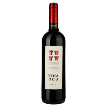 Vina Oria Crianza Red Dry Wine 13.5% 0.75l - buy, prices for Za Raz - photo 1