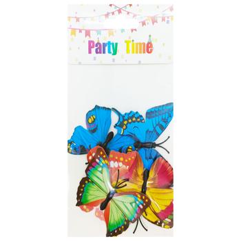 Праздничные аксессуары Бабочки 34359-11 - купить, цены на Чудо Маркет - фото 1