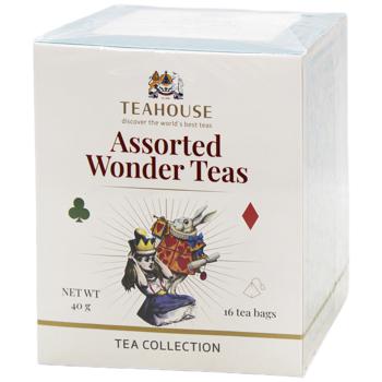 Набір чаїв Teahouse Assorted wonder teas 16*2.5г - купити, ціни на Auchan - фото 1