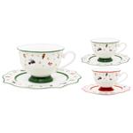 Christmas Cup with Saucer 170ml