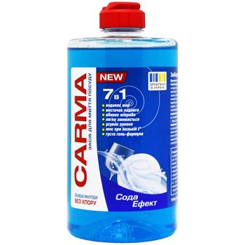 Carma Soda Effect Dishwashing Liquid 500ml - buy, prices for Supermarket "Kharkiv" - photo 1