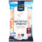 Креветки Metro Chef білі тигрові очищені без голови 58/66 900г