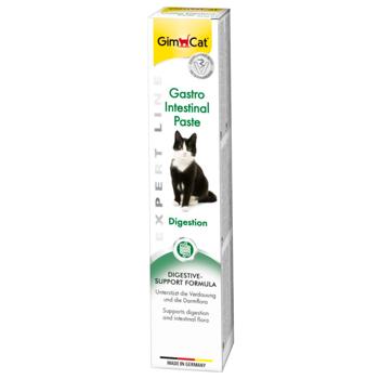 Лакомство для кошек GimCat Expert Line Gastro Intestinal паста для улучшения пищеварения 50г