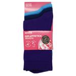 Novus Sea Waves Set of Long Women's Socks s.23-25 3 Pairs